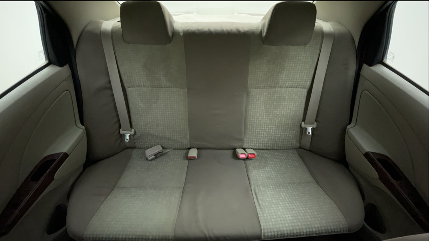 Used 2013 Toyota Etios V Petrol Manual interior REAR SEAT CONDITION VIEW