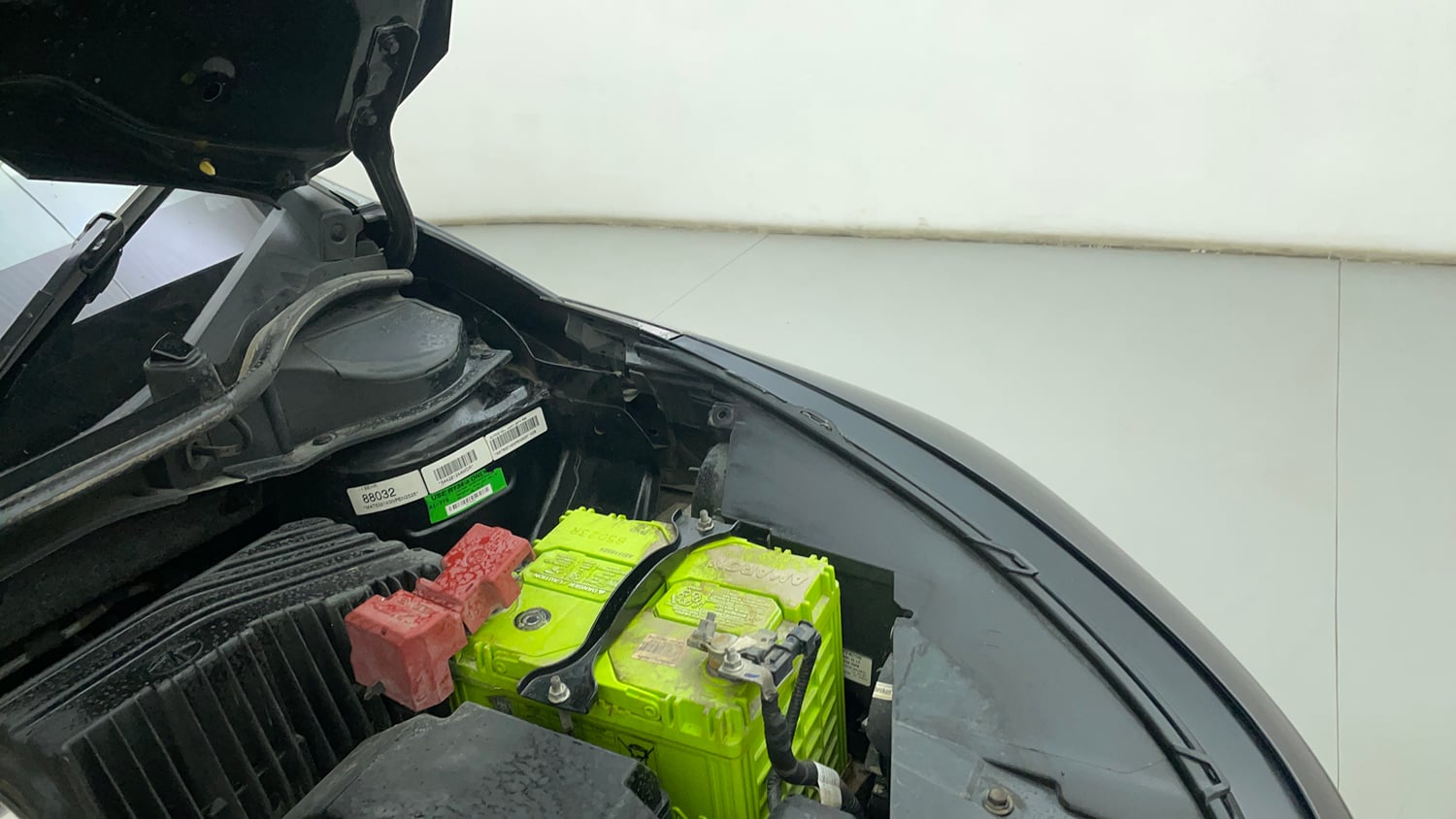 Used 2022 Tata Altroz XZ Plus Petrol Dark Edition Petrol Manual engine ENGINE LEFT SIDE HINGE & APRON VIEW