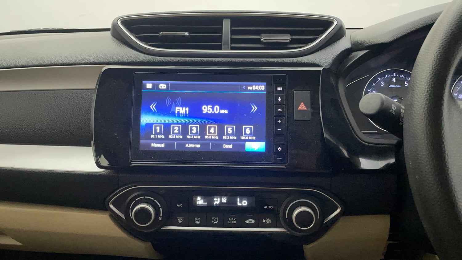Used 2023 Honda Amaze VX CVT 1.2 Petrol Petrol Automatic top_features Integrated (in-dash) music system