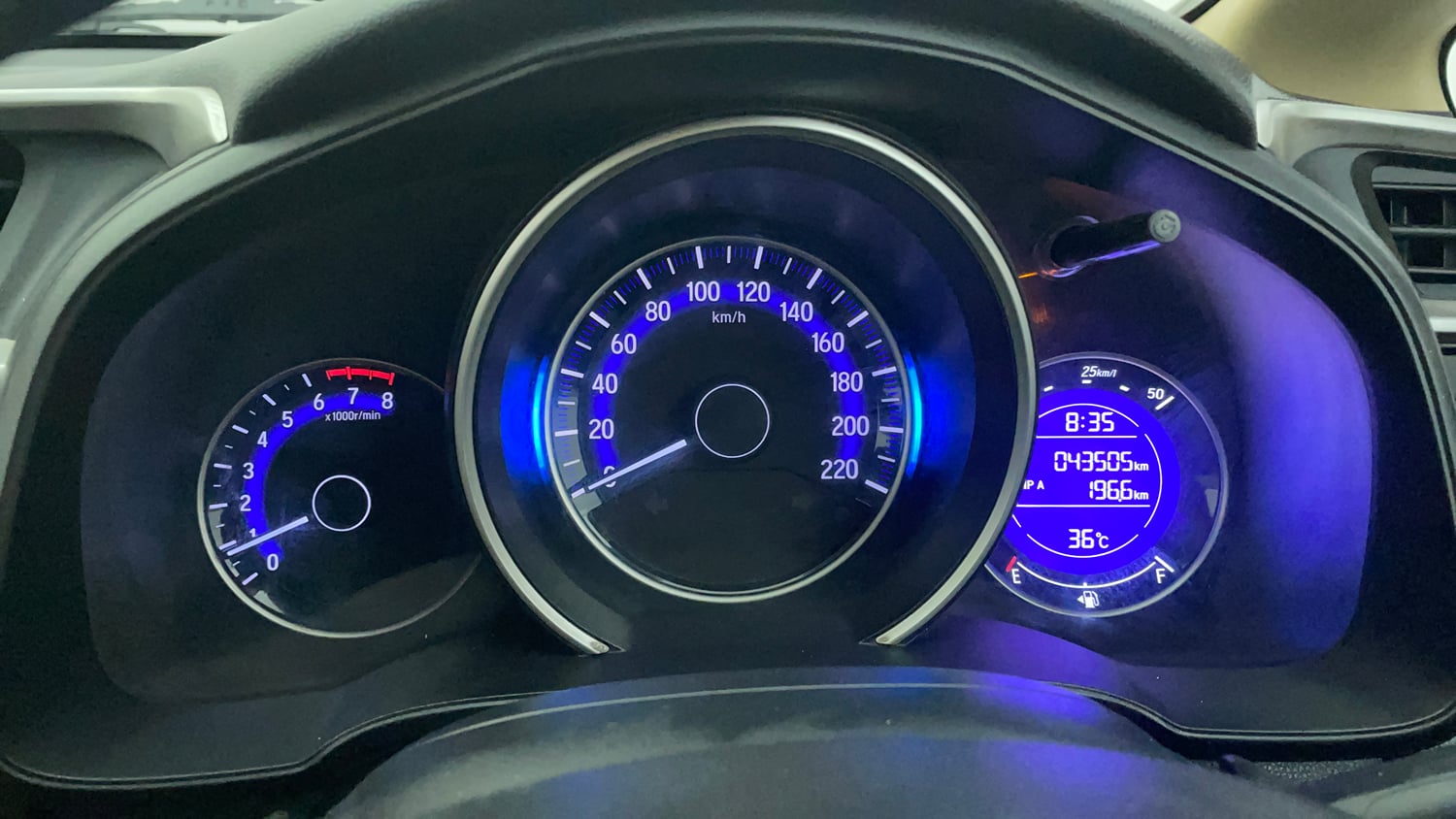 Used 2018 Honda Jazz V Petrol Petrol Manual interior CLUSTERMETER VIEW