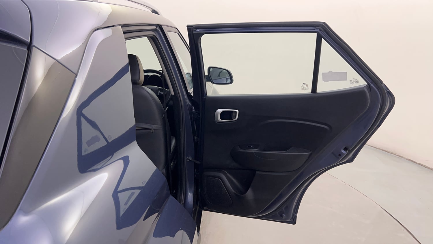 Used 2022 Hyundai Venue SX 1.5 CRDi Diesel Manual interior RIGHT REAR DOOR OPEN VIEW