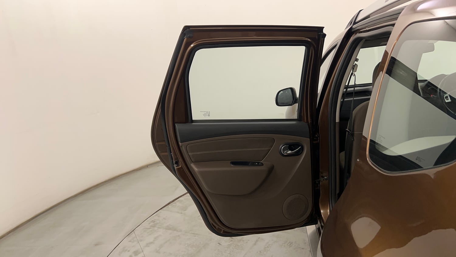 Used 2016 Renault Duster 85 PS RXZ 4X2 MT Diesel Manual interior LEFT REAR DOOR OPEN VIEW