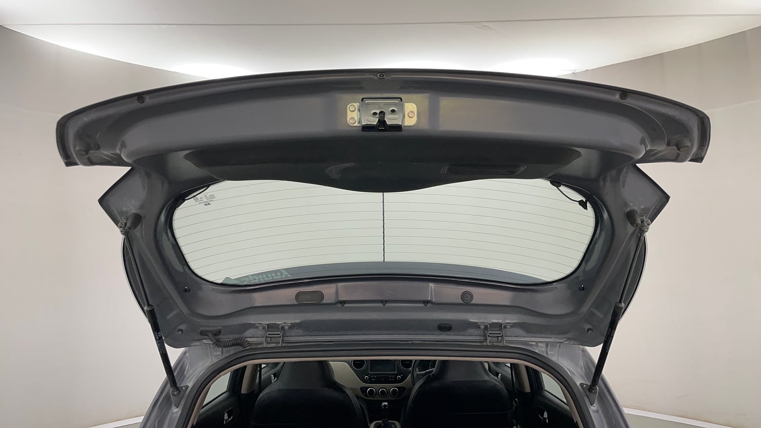 Used 2019 Hyundai Grand i10 Sportz AT 1.2 Kappa VTVT Petrol Automatic interior DICKY DOOR OPEN VIEW