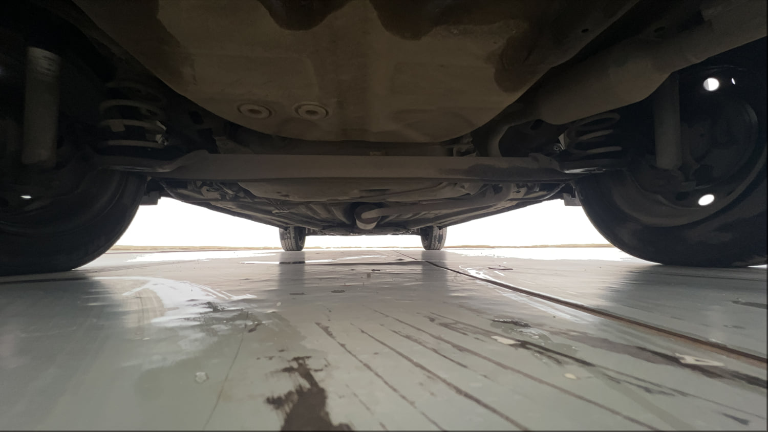 Used 2019 Maruti Suzuki Wagon R ZXi 1.2 AMT Petrol Automatic extra REAR UNDERBODY VIEW (TAKEN FROM REAR)