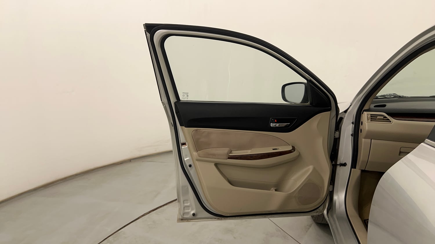 Used 2017 Maruti Suzuki Dzire ZXi AMT Petrol Automatic interior LEFT FRONT DOOR OPEN VIEW