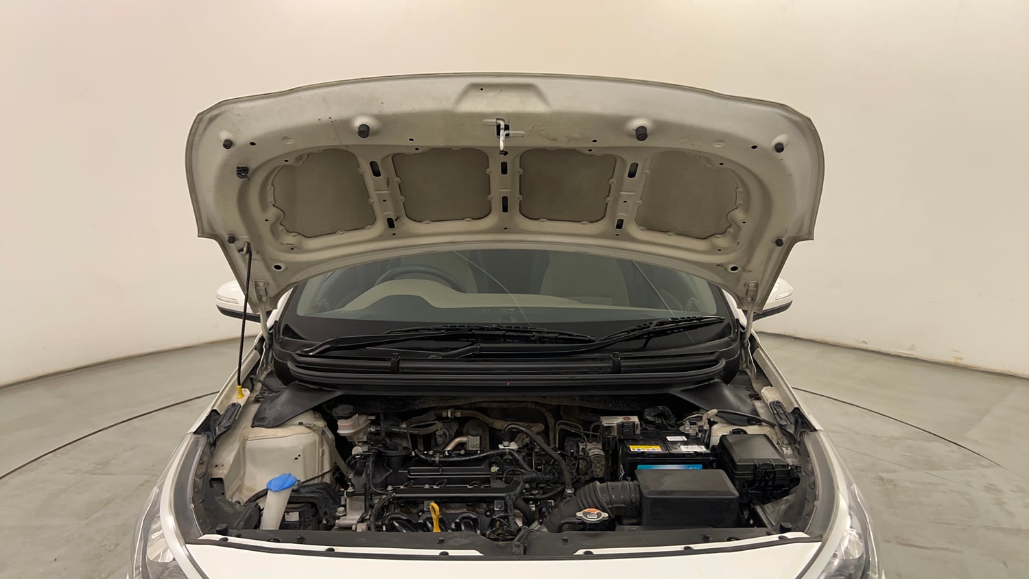 Used 2018 Hyundai Elite i20 Asta 1.2 Petrol Manual engine ENGINE & BONNET OPEN FRONT VIEW
