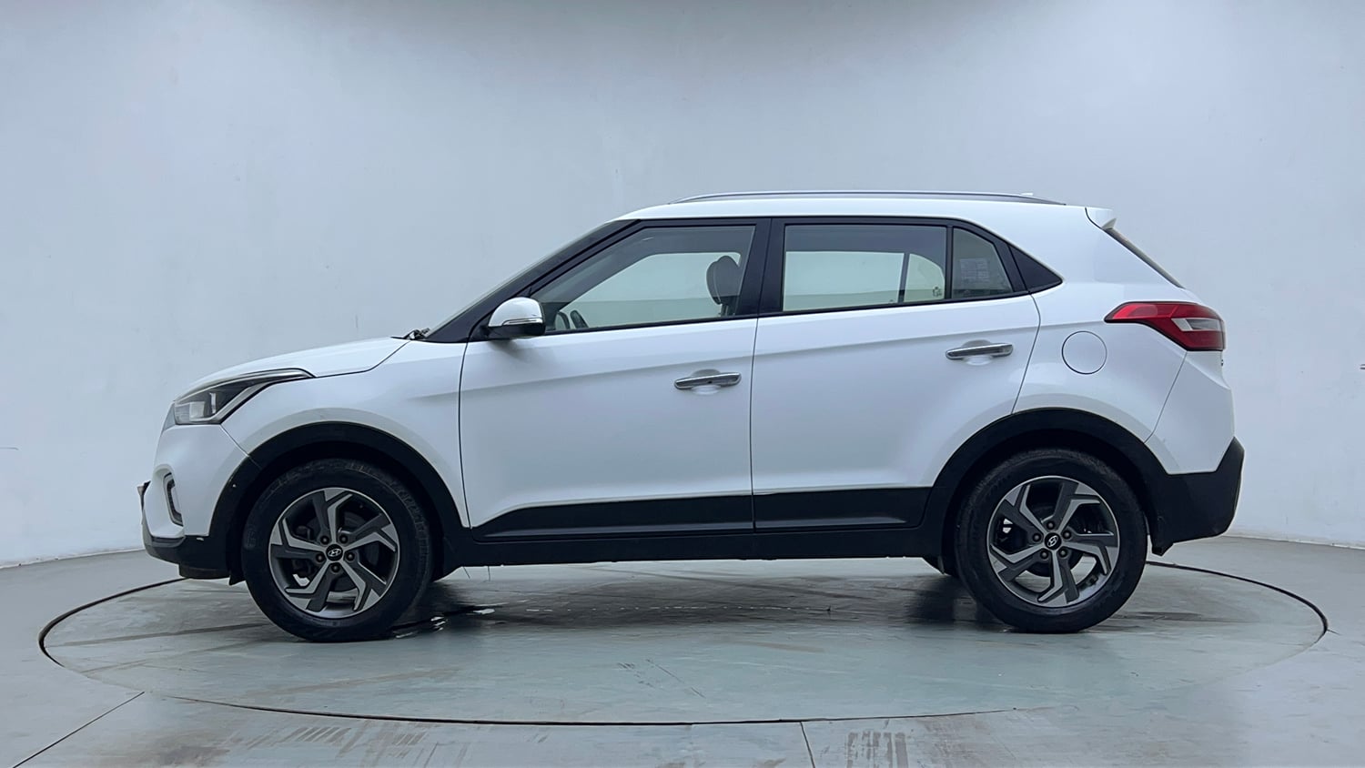 Used 2019 Hyundai Creta SX 1.6 AT Petrol Petrol Automatic exterior LEFT SIDE VIEW