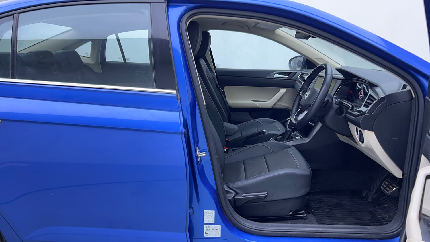 Used 2023 Volkswagen Virtus GT Plus 1.5 TSI EVO DSG Petrol Automatic interior RIGHT SIDE FRONT DOOR CABIN VIEW