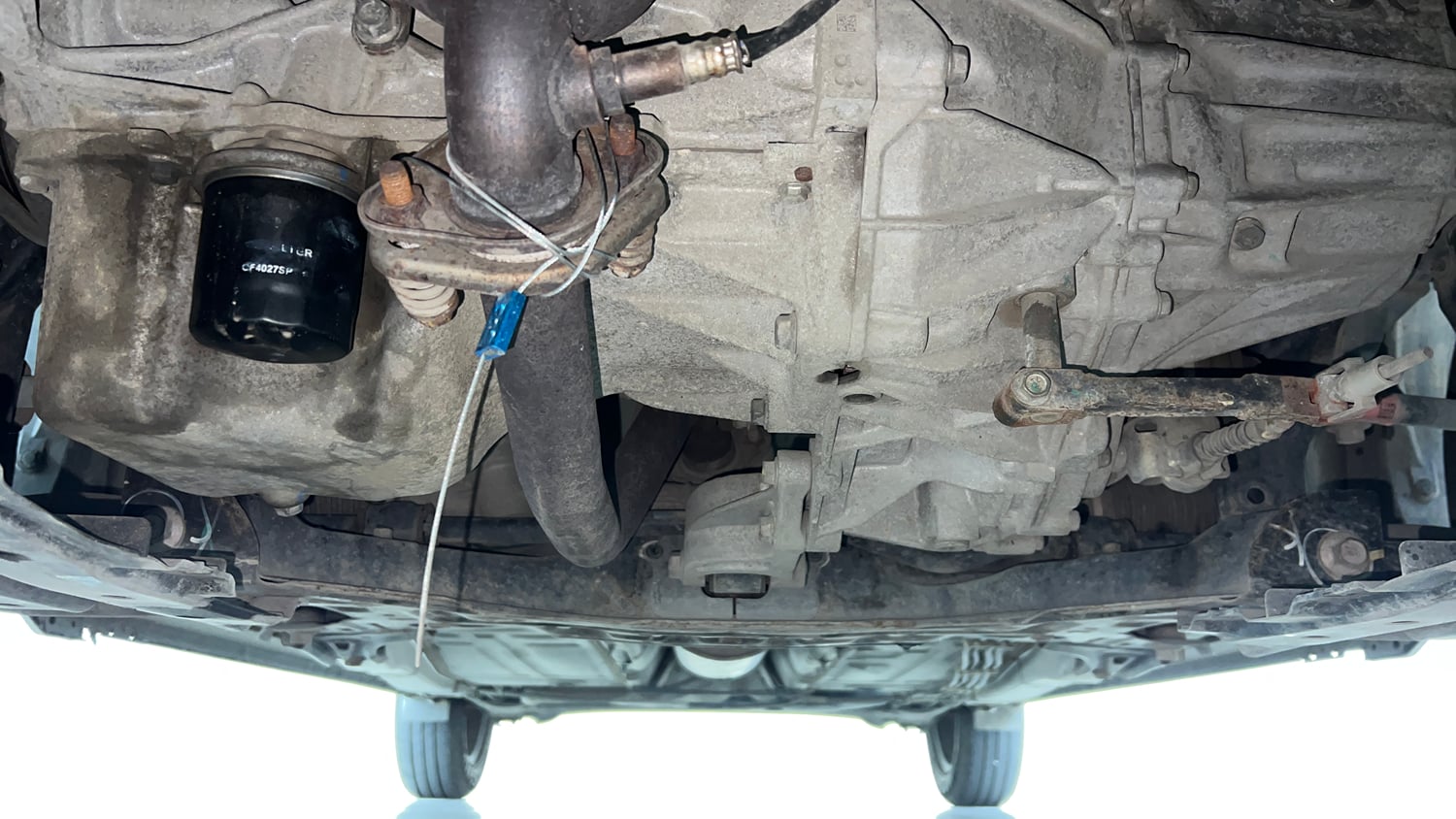 Used 2021 Maruti Suzuki Baleno Sigma Petrol Manual extra FRONT LEFT UNDERBODY VIEW