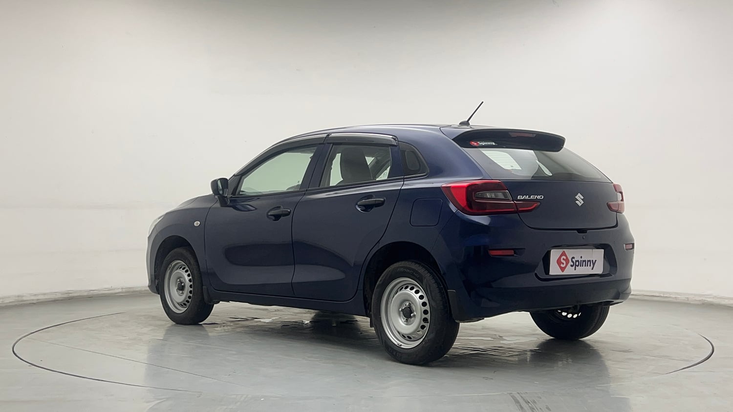 Used 2025 Maruti Suzuki Baleno Sigma MT Petrol Manual exterior LEFT REAR CORNER VIEW
