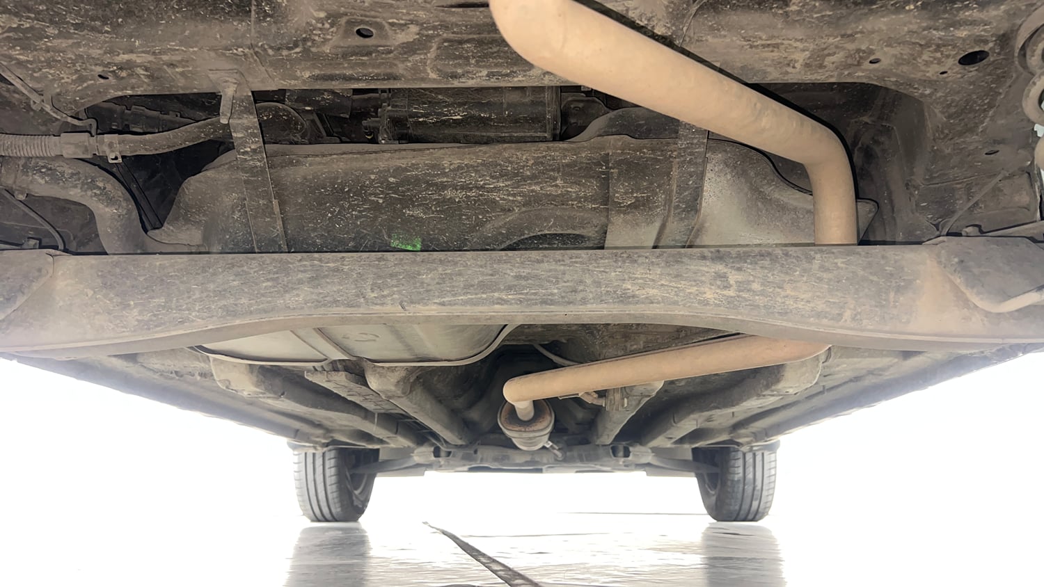 Used 2022 Hyundai Creta EX 1.5 Petrol Petrol Manual extra REAR UNDERBODY VIEW (TAKEN FROM REAR)