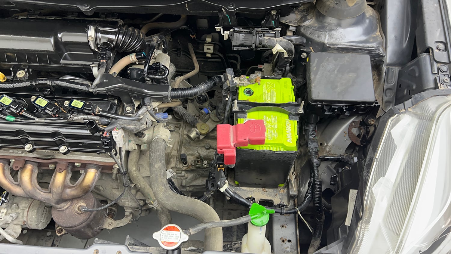 Used 2021 Maruti Suzuki Baleno Sigma Petrol Manual engine ENGINE LEFT SIDE VIEW