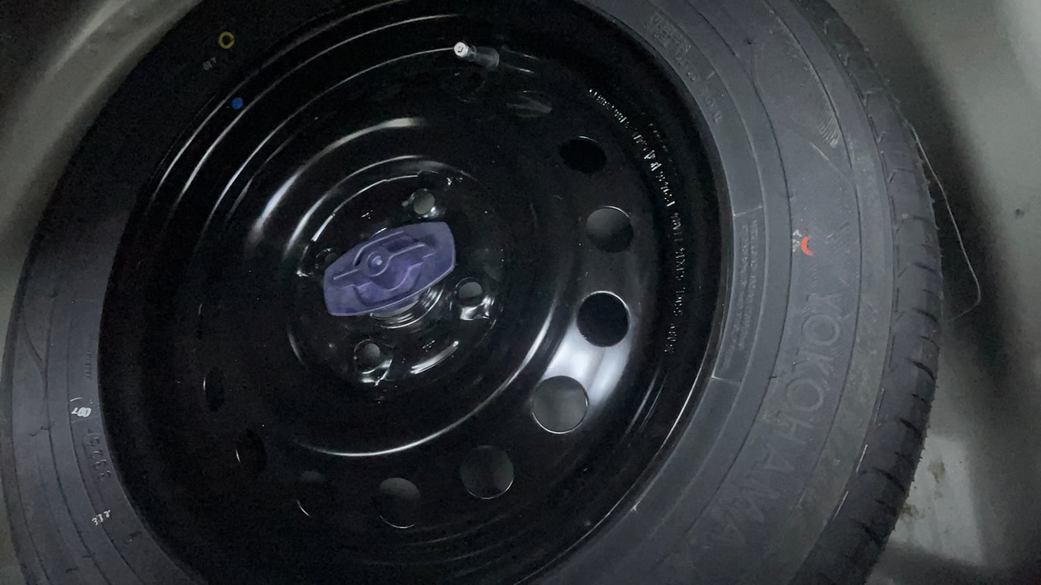 Used 2024 Maruti Suzuki Wagon R ZXI 1.2 Petrol Manual tyres SPARE TYRE VIEW