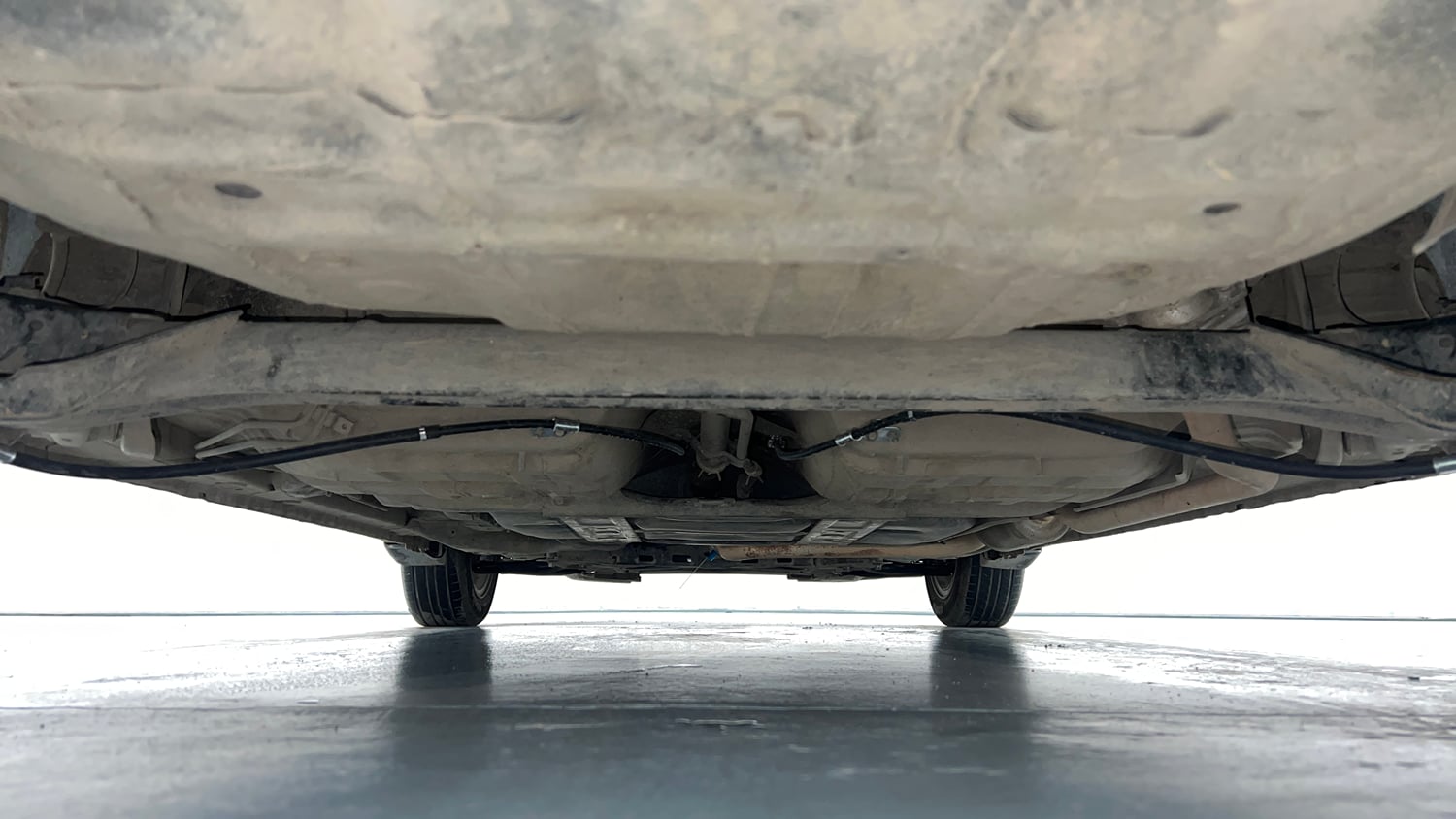 Used 2016 Honda Jazz V Petrol Petrol Manual extra REAR UNDERBODY VIEW (TAKEN FROM REAR)