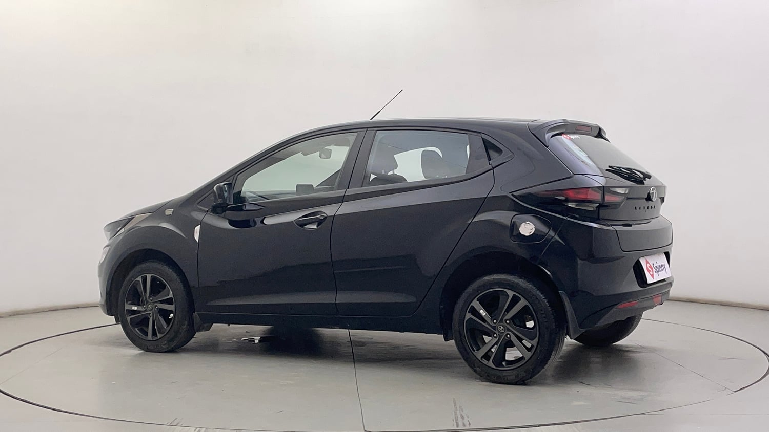 Used 2022 Tata Altroz XZ Plus Petrol Dark Edition Petrol Manual exterior LEFT REAR CORNER VIEW