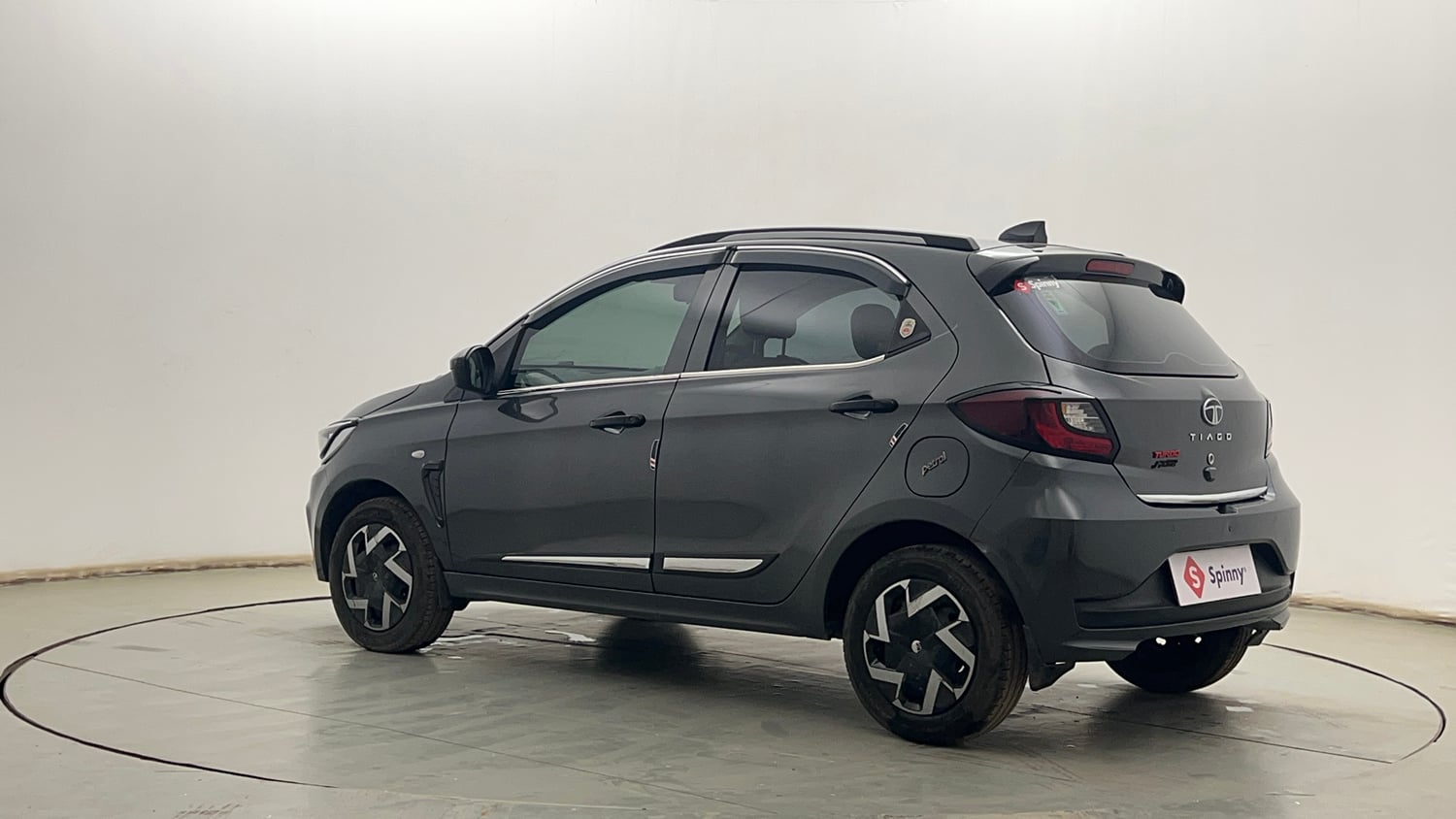 Used 2025 Tata Tiago XM Petrol Manual exterior LEFT REAR CORNER VIEW