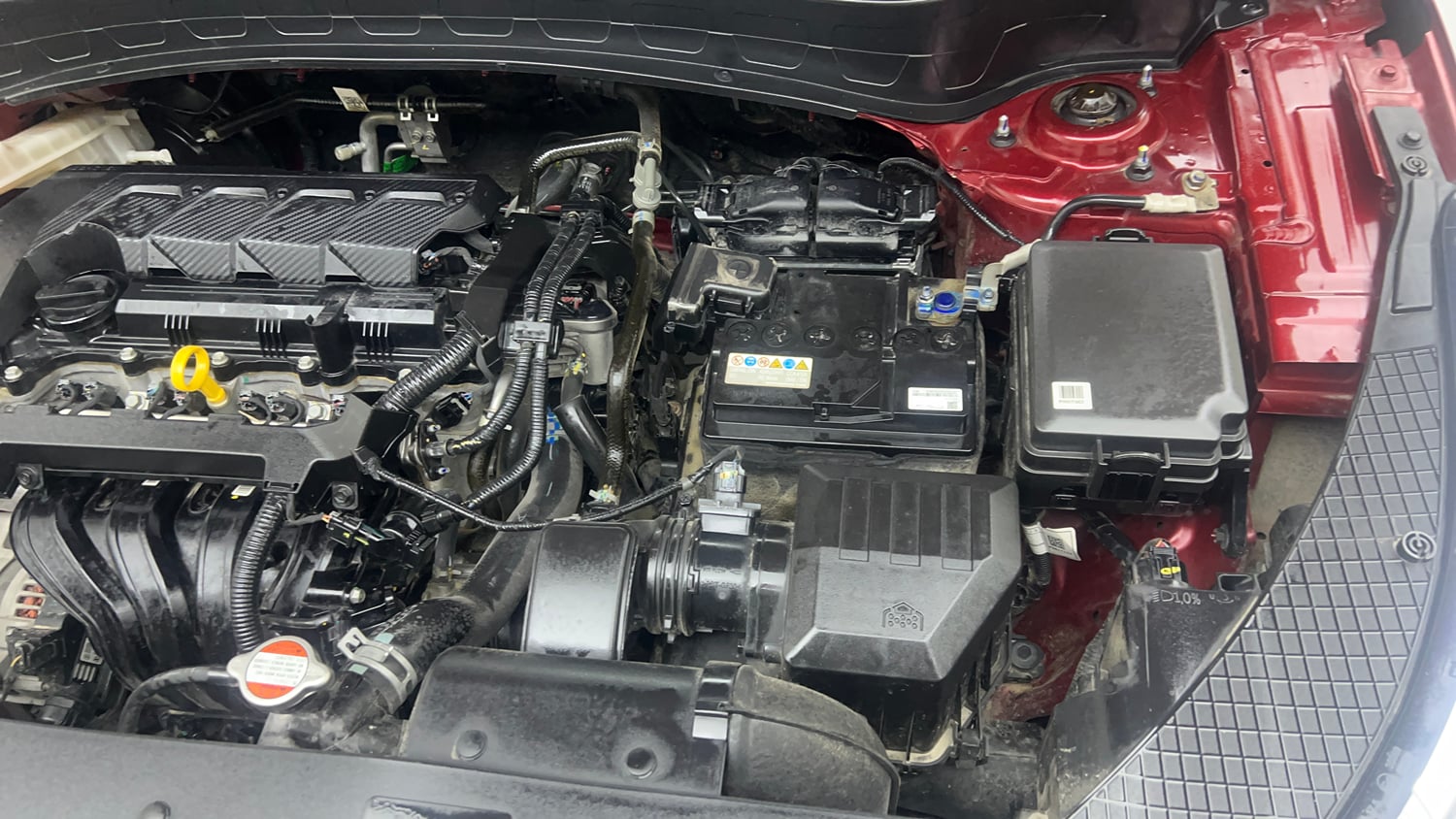 Used 2022 kia Seltos HTX 1.5 IVT Petrol Automatic engine ENGINE LEFT SIDE VIEW