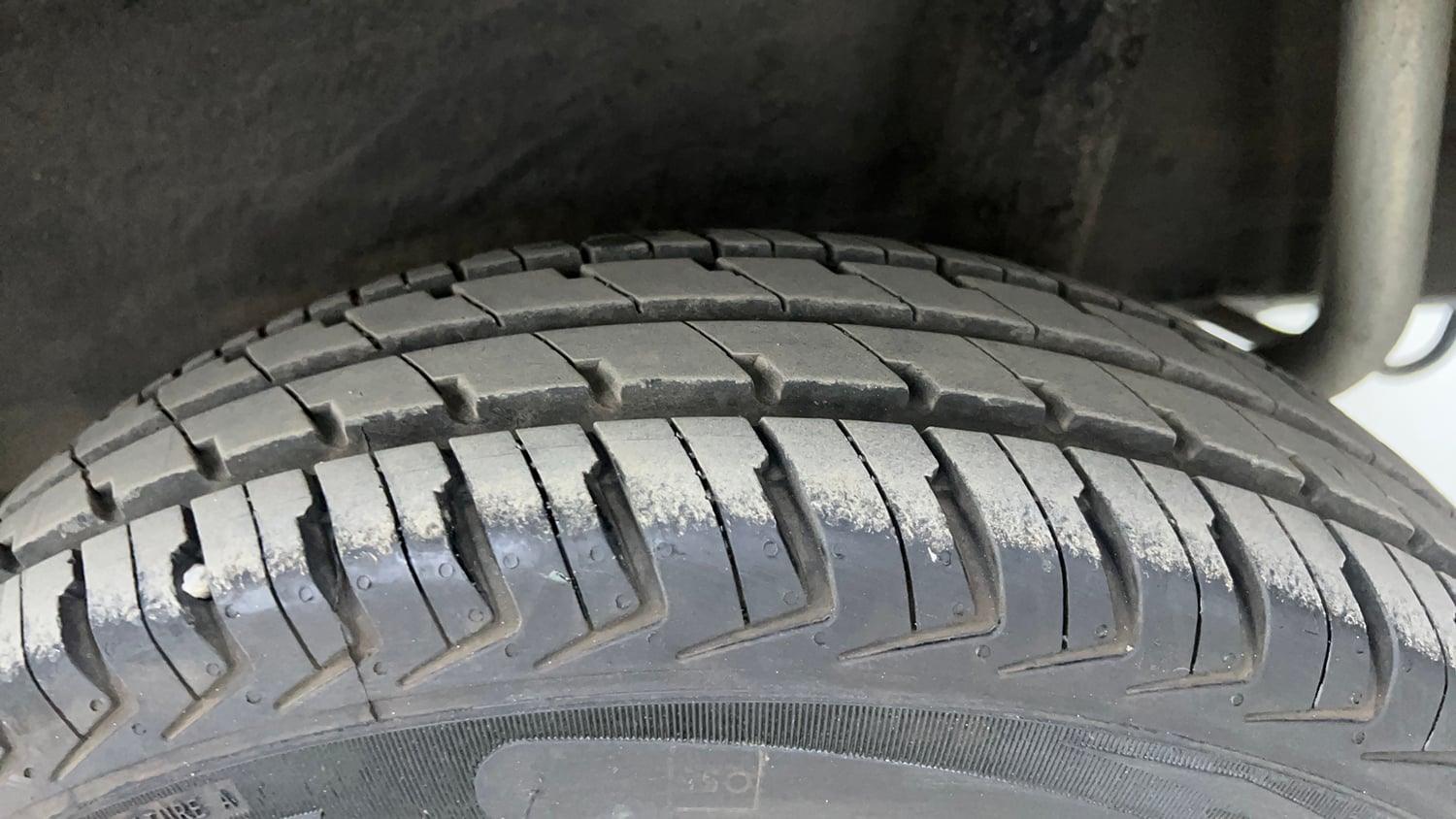 Used 2025 Maruti Suzuki Alto K10 VXi Plus (O) Petrol Manual tyres LEFT REAR TYRE TREAD VIEW