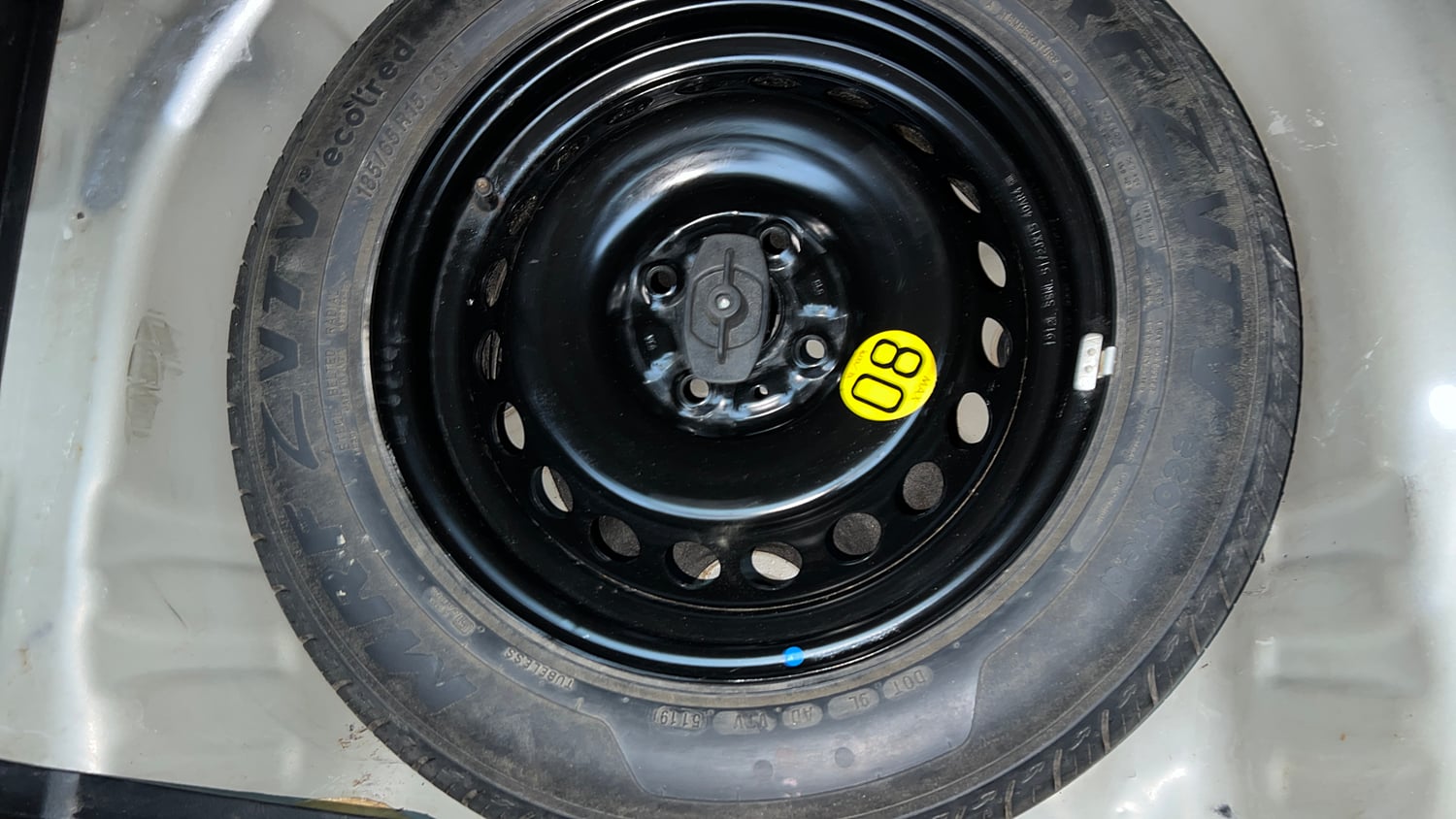 Used 2020 Maruti Suzuki Baleno Alpha Petrol Manual tyres SPARE TYRE VIEW