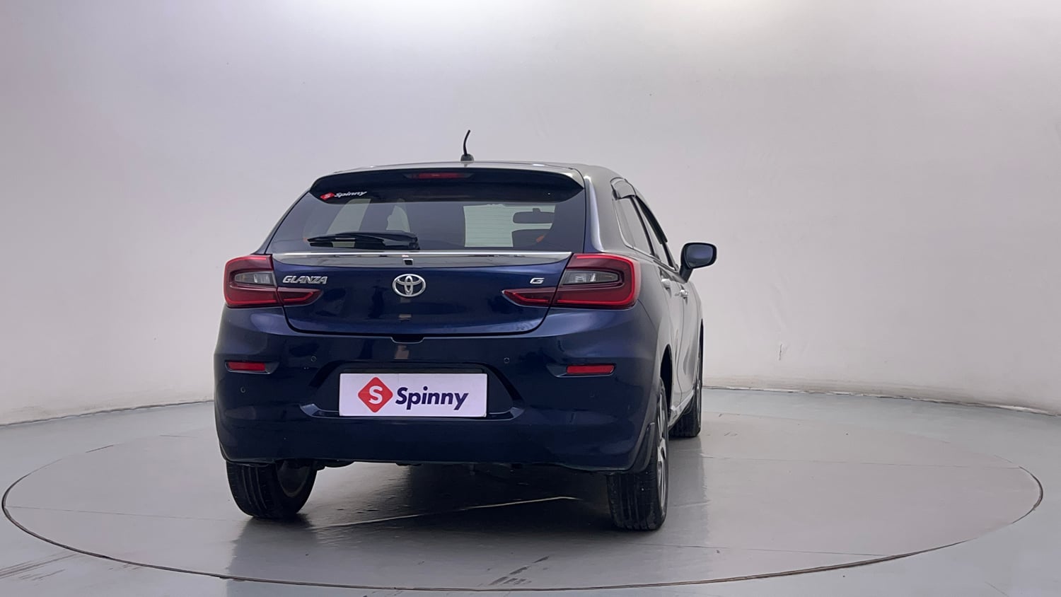 Used 2022 Toyota Glanza G Petrol Manual exterior RIGHT REAR CORNER VIEW
