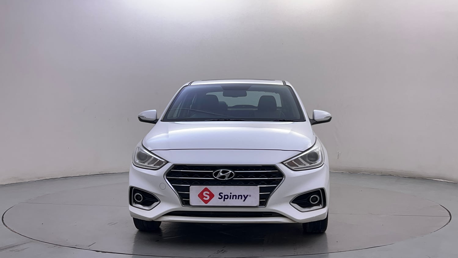 Used 2019 Hyundai Verna SX (O) 1.6 VTVT AT Petrol Automatic exterior FRONT VIEW