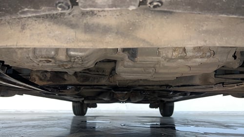 Used 2014 Honda Amaze 1.2 VX AT i-VTEC Petrol Automatic extra FRONT LEFT UNDERBODY VIEW
