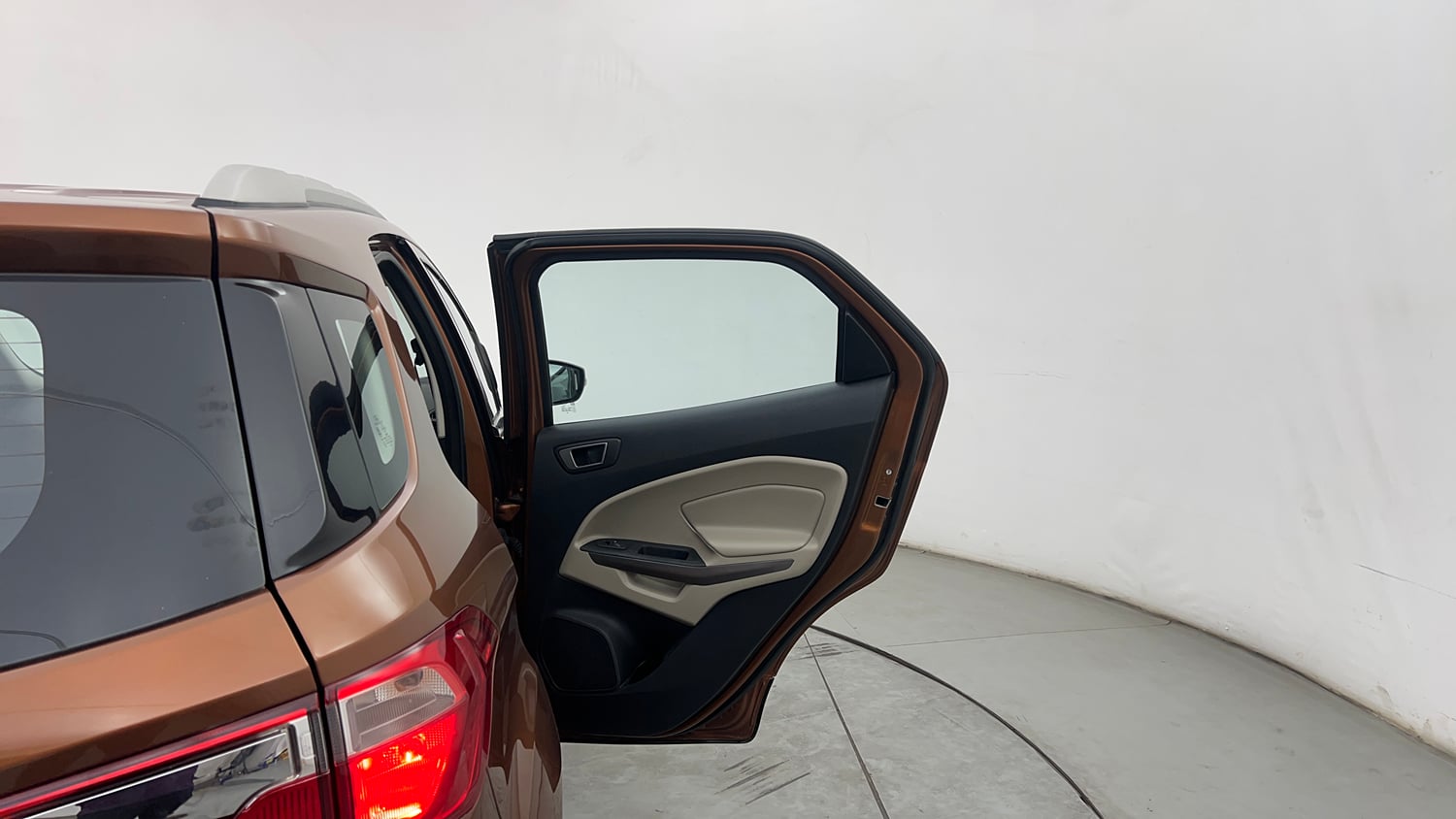 Used 2020 Ford EcoSport Titanium 1.5L Ti-VCT Petrol Manual interior RIGHT REAR DOOR OPEN VIEW