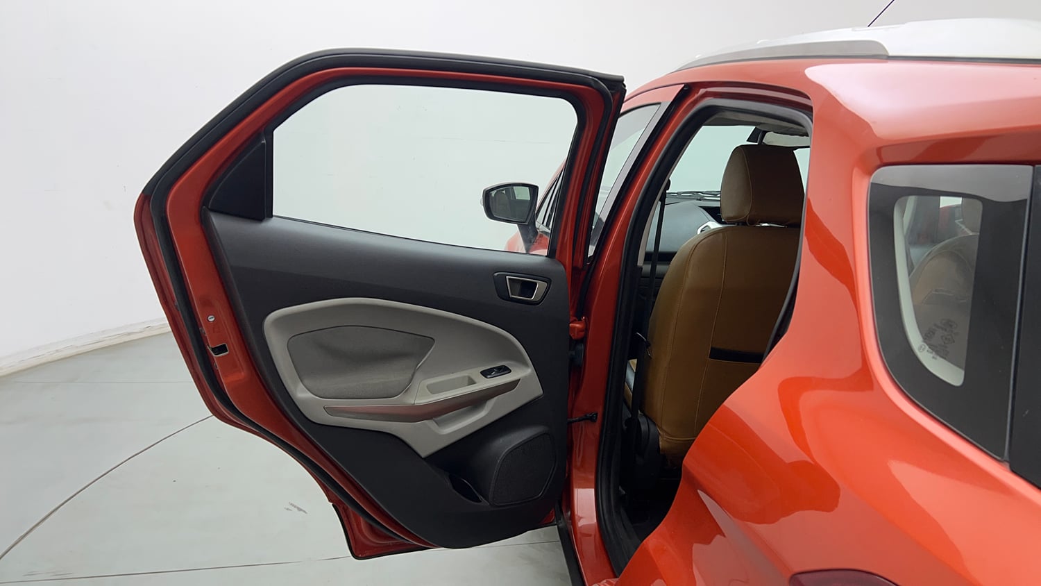Used 2017 Ford EcoSport Titanium 1.5L Ti-VCT AT Petrol Automatic interior LEFT REAR DOOR OPEN VIEW