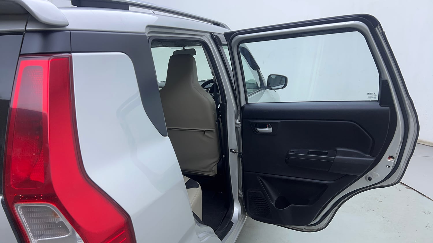 Used 2024 Maruti Suzuki Wagon R ZXI 1.2 Petrol Manual interior RIGHT REAR DOOR OPEN VIEW