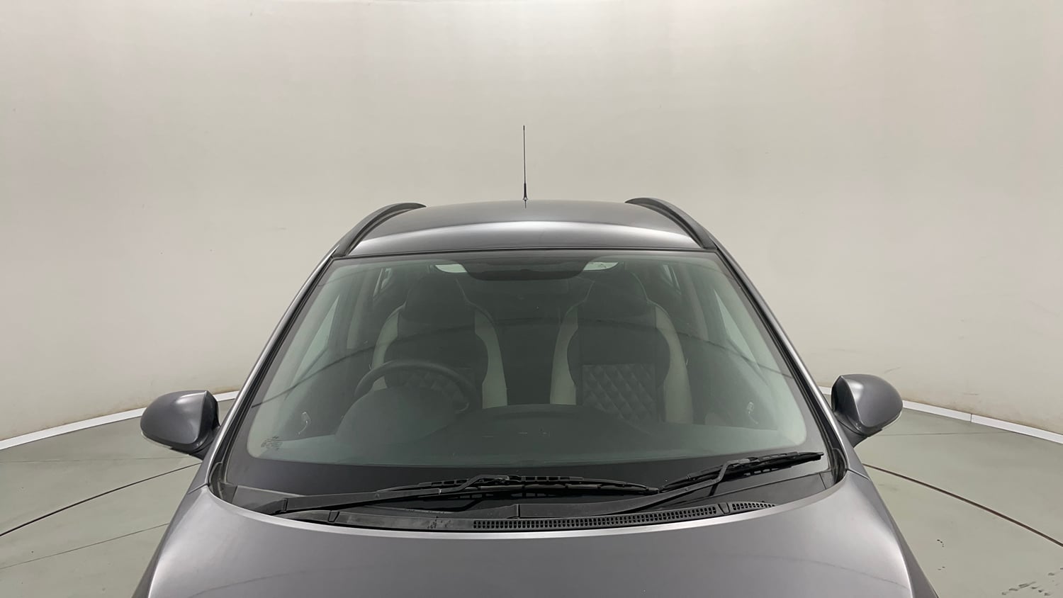 Used 2019 Hyundai Grand i10 Sportz AT 1.2 Kappa VTVT Petrol Automatic exterior FRONT WINDSHIELD VIEW