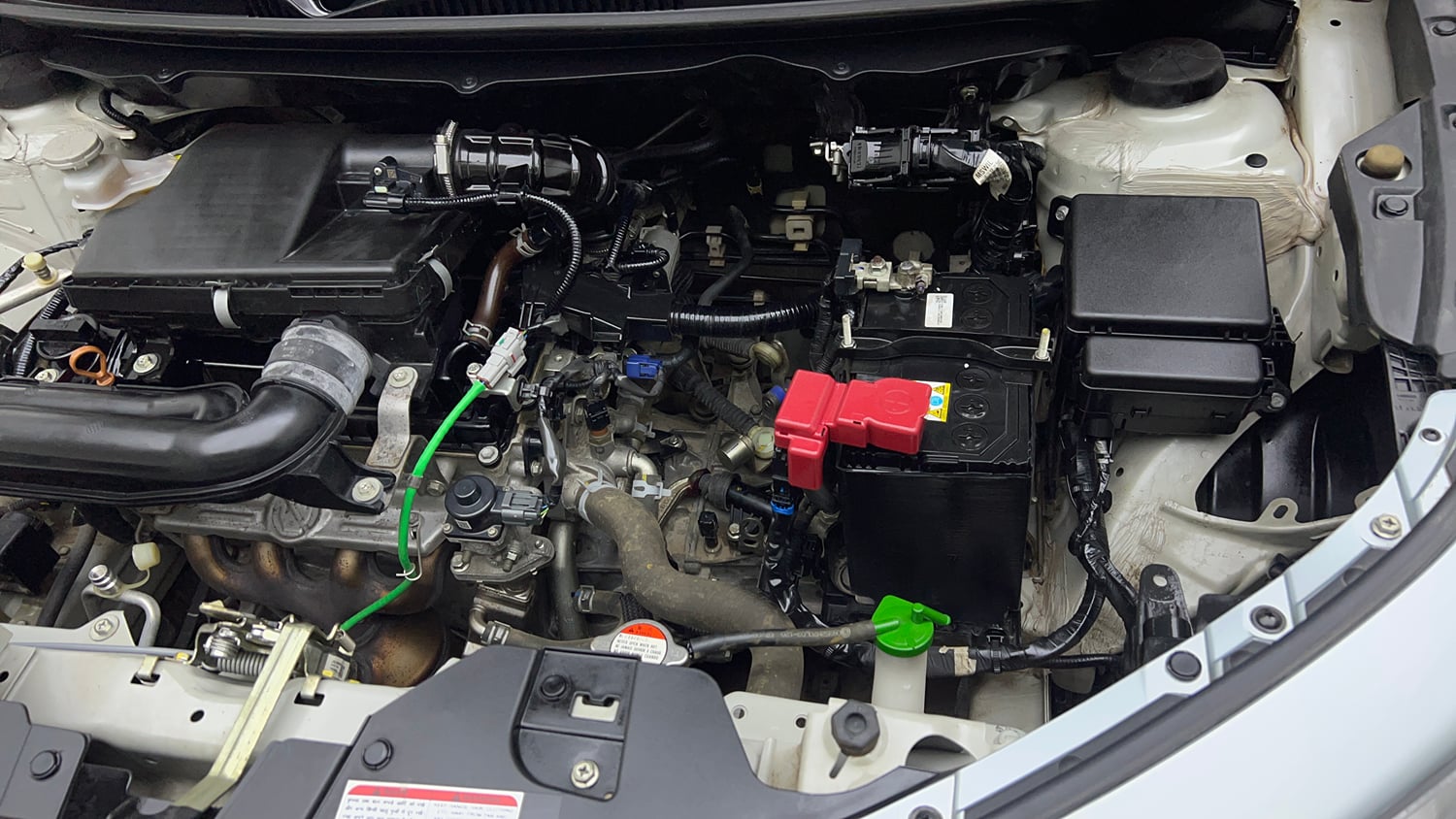 Used 2023 Maruti Suzuki Fronx Delta Plus 1.2L MT Petrol Manual engine ENGINE LEFT SIDE VIEW