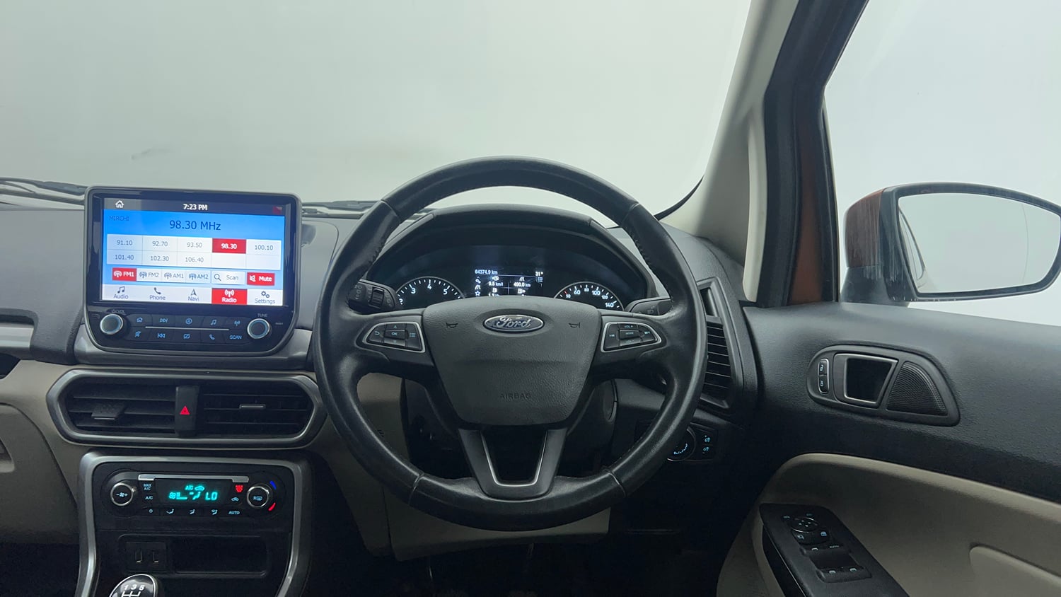 Used 2020 Ford EcoSport Titanium 1.5L Ti-VCT Petrol Manual interior STEERING VIEW
