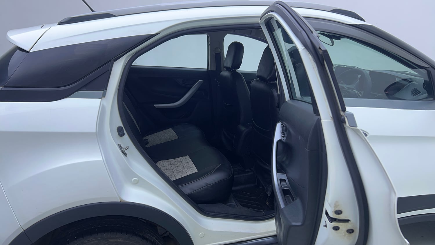 Used 2021 Tata Nexon XMA (S) Petrol Automatic interior RIGHT SIDE REAR DOOR CABIN VIEW