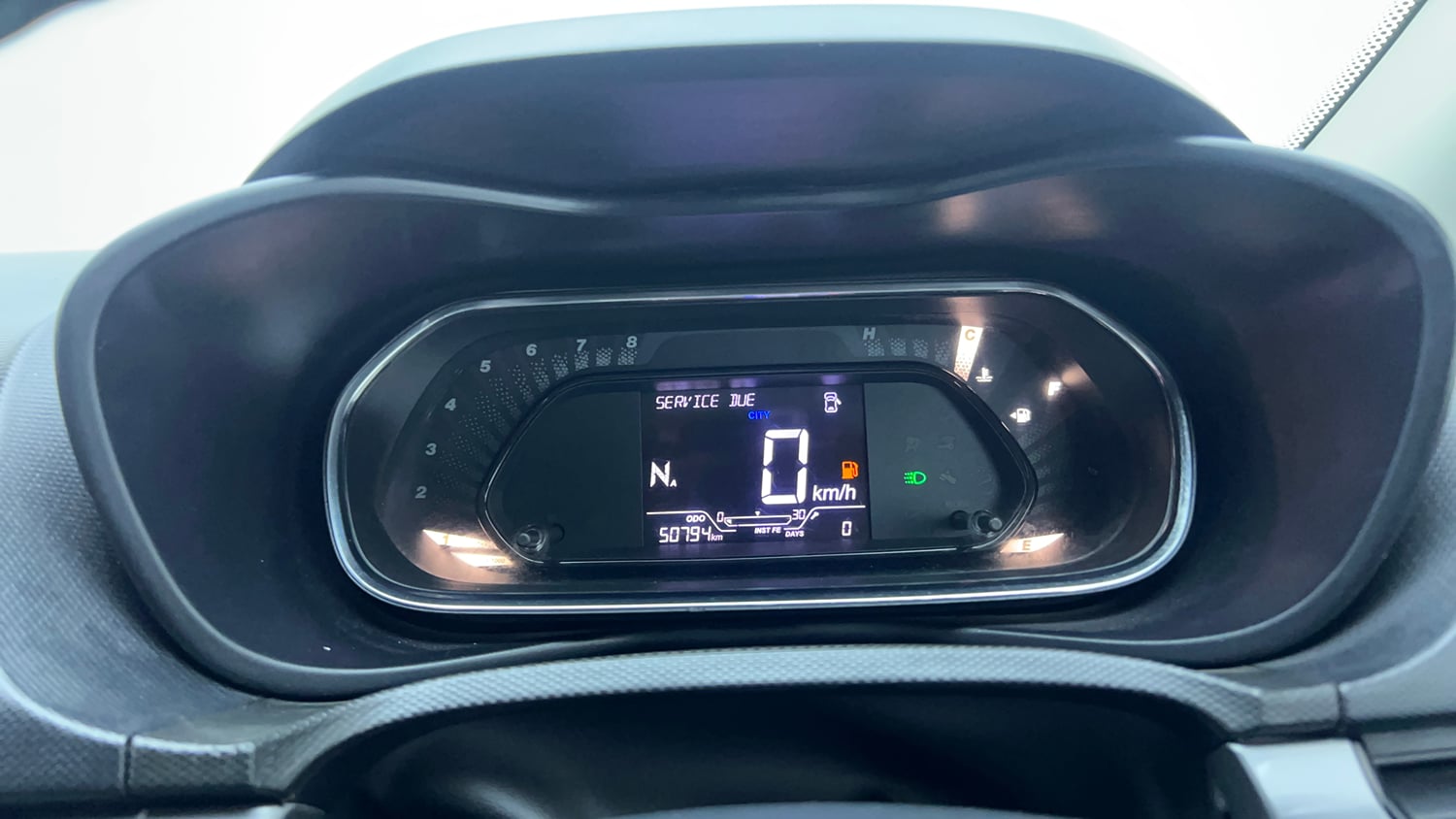 Used 2021 Tata Nexon XMA (S) Petrol Automatic interior CLUSTERMETER VIEW