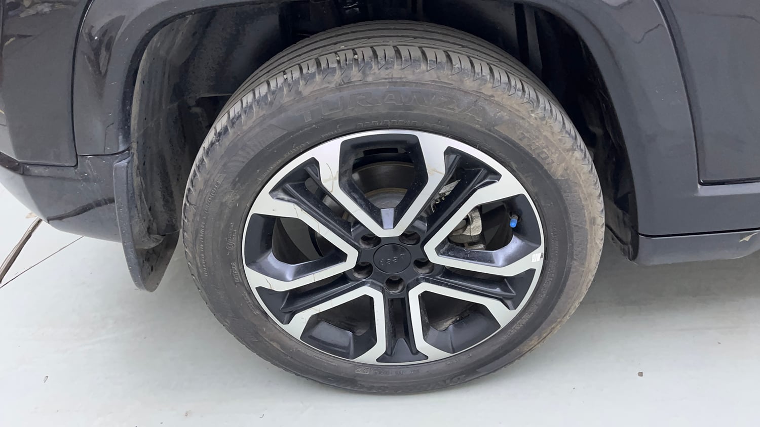 Used 2021 Jeep Compass Model S (O) 2.0 Diesel Diesel Manual tyres RIGHT REAR TYRE RIM VIEW