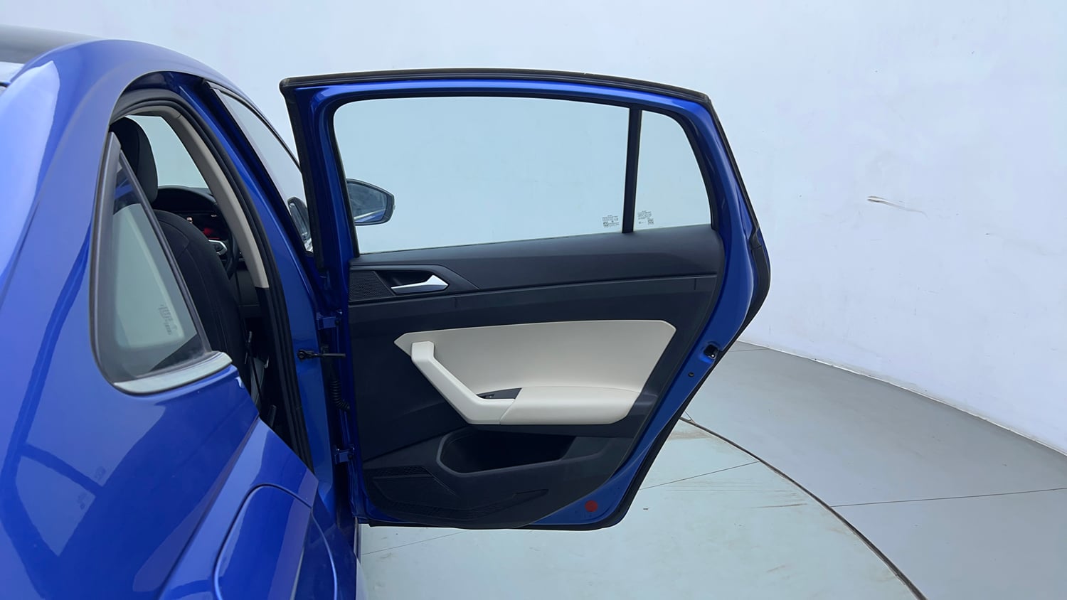 Used 2023 Volkswagen Virtus GT Plus 1.5 TSI EVO DSG Petrol Automatic interior RIGHT REAR DOOR OPEN VIEW