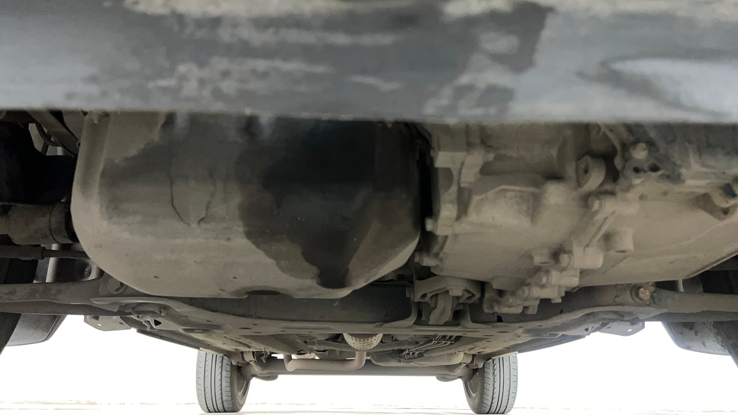 Used 2021 Ford EcoSport Titanium Plus 1.5L Ti-VCT AT Petrol Automatic extra FRONT LEFT UNDERBODY VIEW