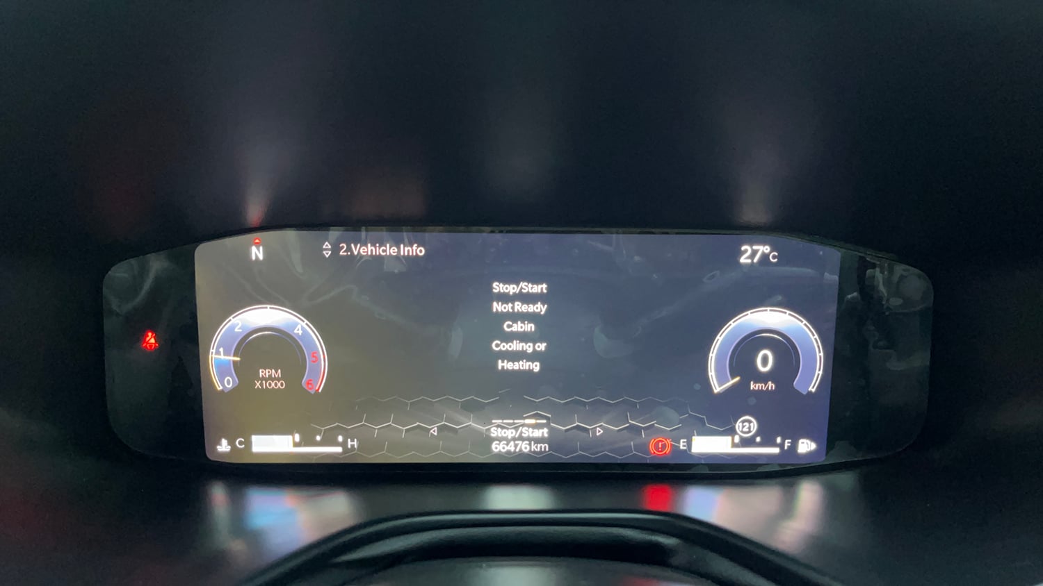 Used 2021 Jeep Compass Model S (O) 2.0 Diesel Diesel Manual interior CLUSTERMETER VIEW