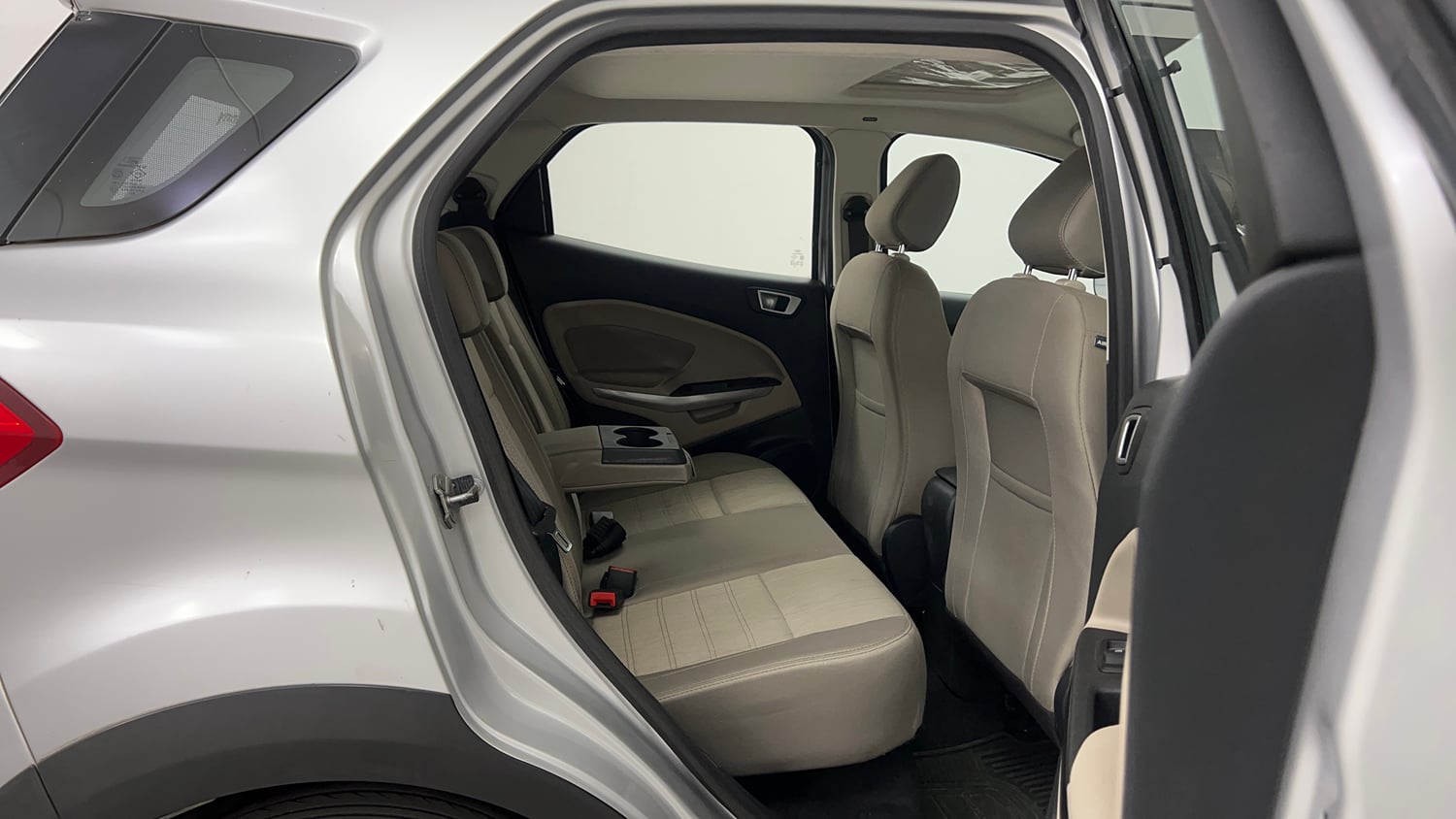 Used 2021 Ford EcoSport Titanium Plus 1.5L Ti-VCT AT Petrol Automatic interior RIGHT SIDE REAR DOOR CABIN VIEW