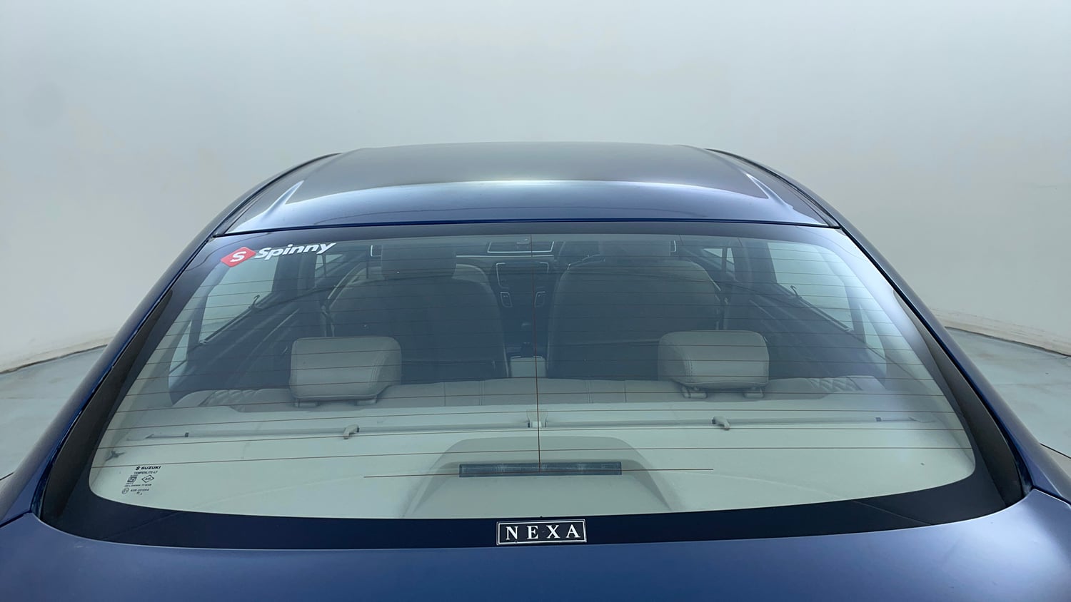 Used 2018 Maruti Suzuki Ciaz Zeta Hybrid 1.5 AT Petrol Automatic exterior BACK WINDSHIELD VIEW