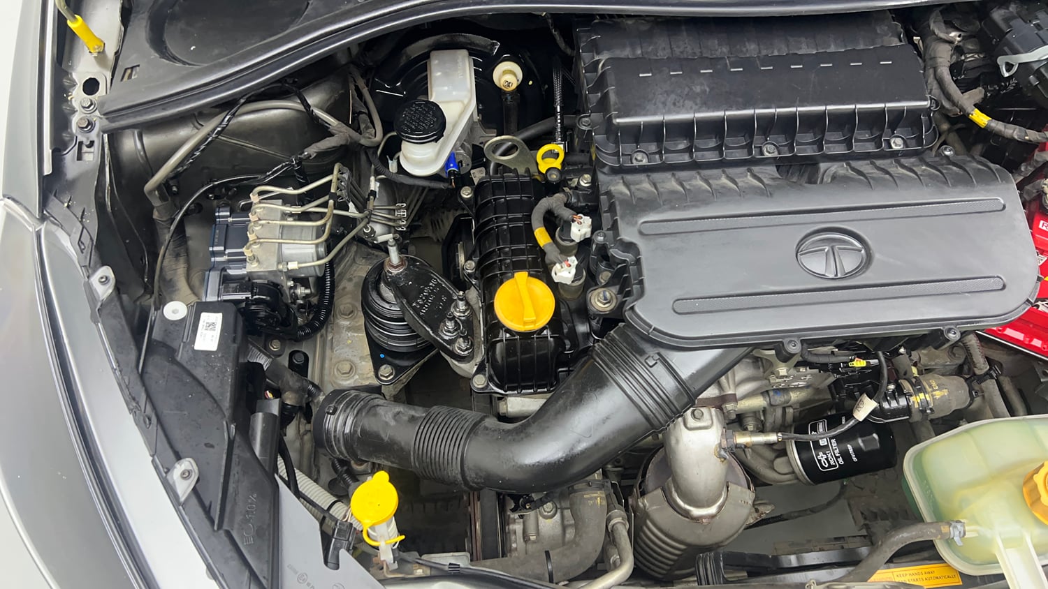 Used 2020 Tata Tiago XZA Plus Petrol Automatic engine ENGINE RIGHT SIDE VIEW