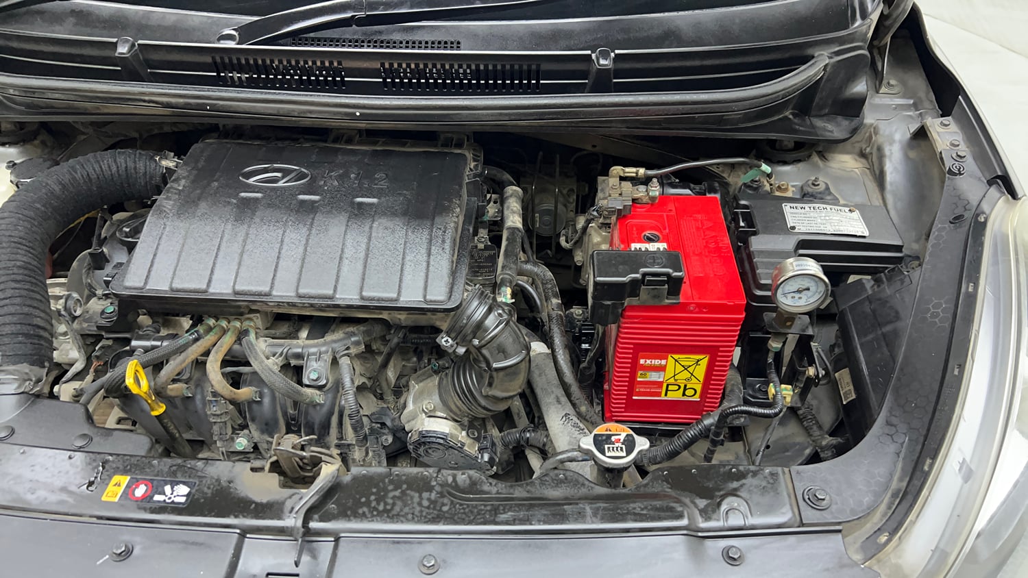 Used 2021 Hyundai Aura S 1.2 CNG Cng Manual engine ENGINE LEFT SIDE VIEW