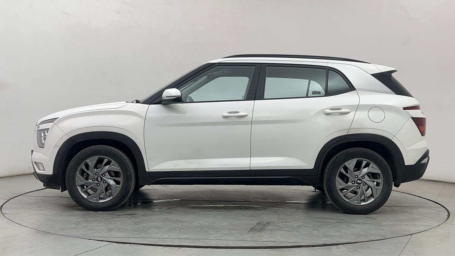 Used 2020 Hyundai Creta SX (O) 1.4 Turbo 7 DCT Petrol Automatic exterior LEFT SIDE VIEW