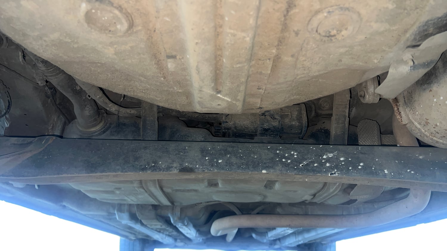 Used 2015 Hyundai Elite i20 Asta 1.2 Petrol Manual extra REAR UNDERBODY VIEW (TAKEN FROM REAR)