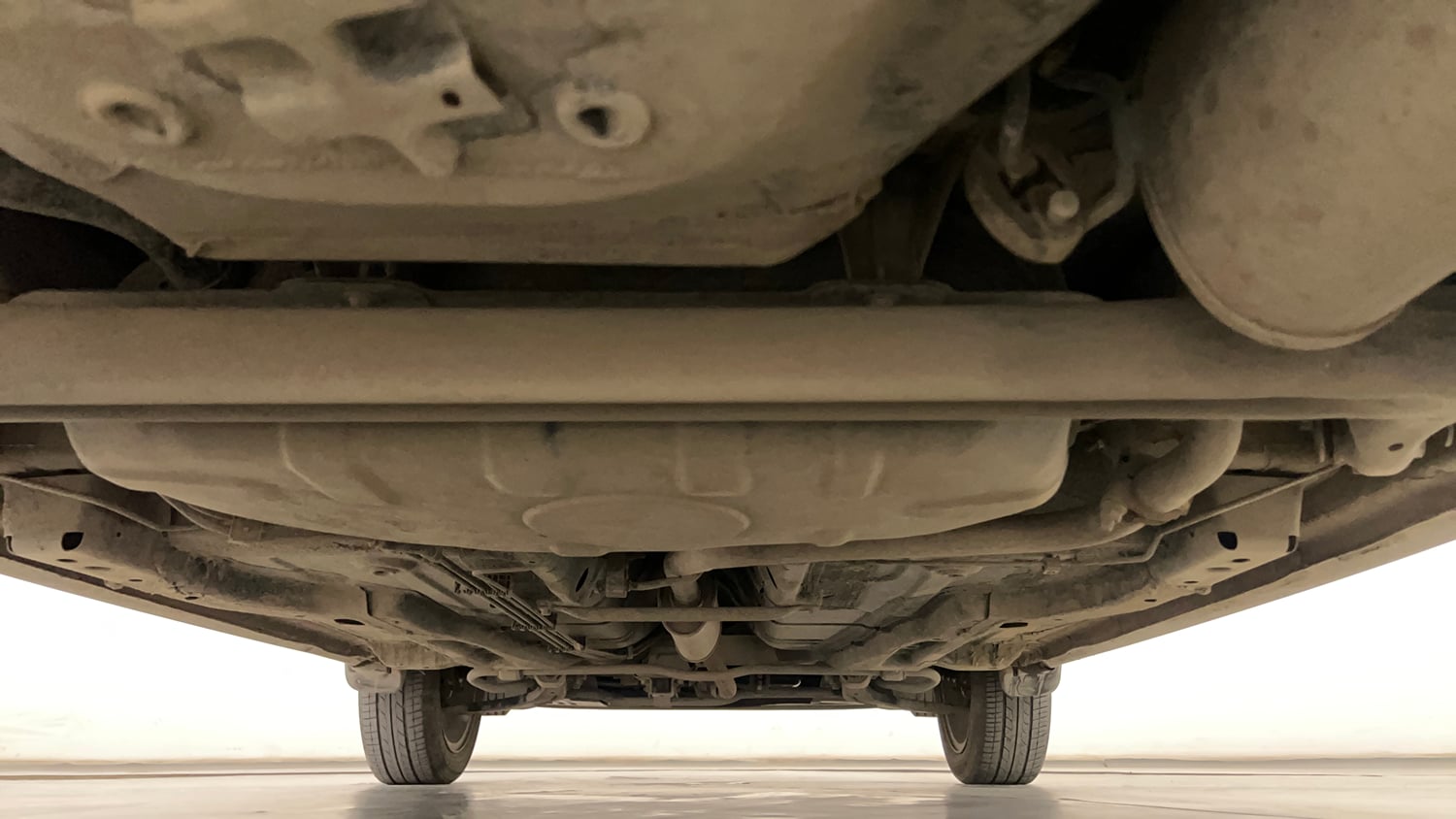 Used 2019 Tata Tiago Revotron XZA Plus Petrol Automatic extra REAR UNDERBODY VIEW (TAKEN FROM REAR)