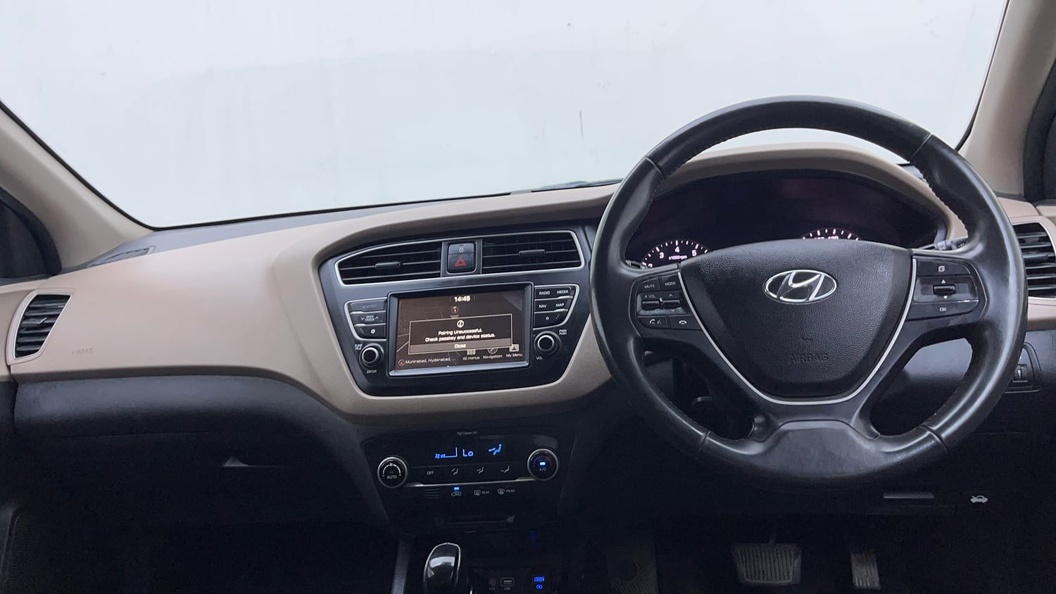 Used 2019 Hyundai Elite i20 Asta 1.2 (O) CVT Petrol Automatic interior DASHBOARD VIEW