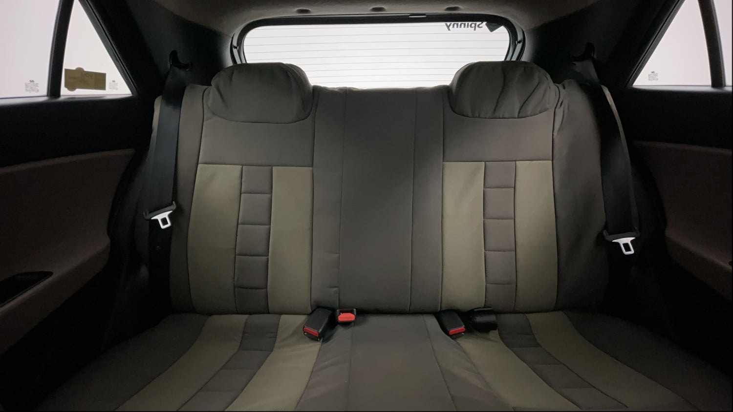 Used 2015 Hyundai Elite i20 Sportz 1.2 Petrol Manual interior REAR SEAT CONDITION VIEW