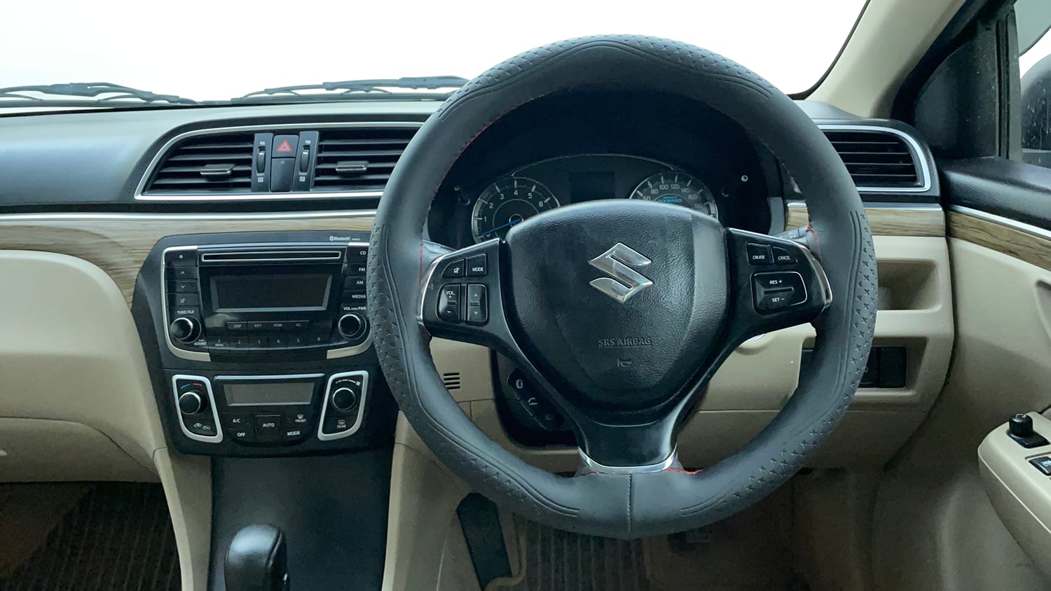 Used 2018 Maruti Suzuki Ciaz Zeta Hybrid 1.5 AT Petrol Automatic interior STEERING VIEW