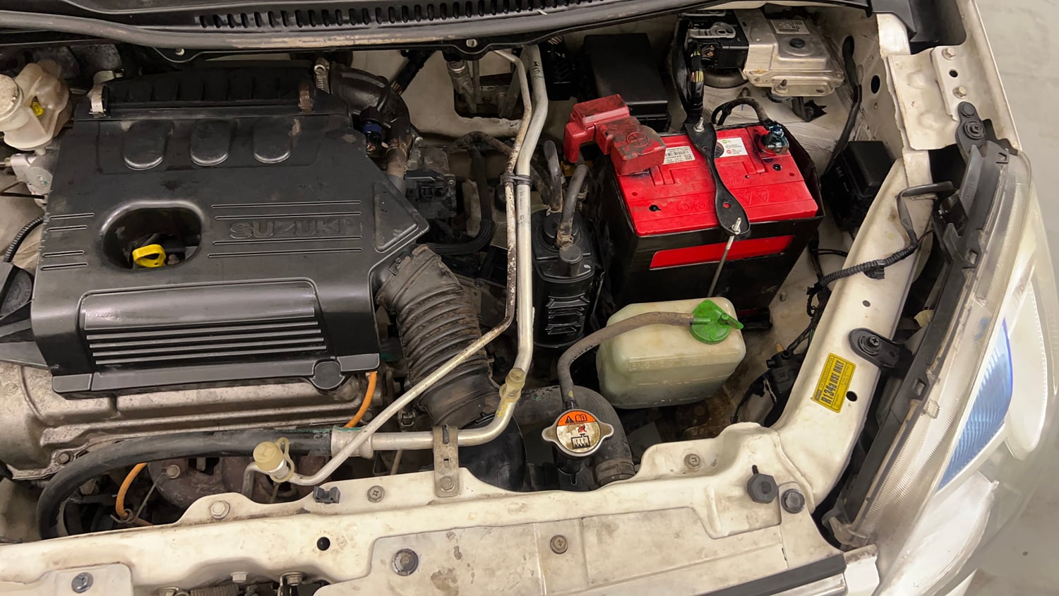 Used 2016 Maruti Suzuki Wagon R 1.0 VXI AMT Petrol Automatic engine ENGINE LEFT SIDE VIEW