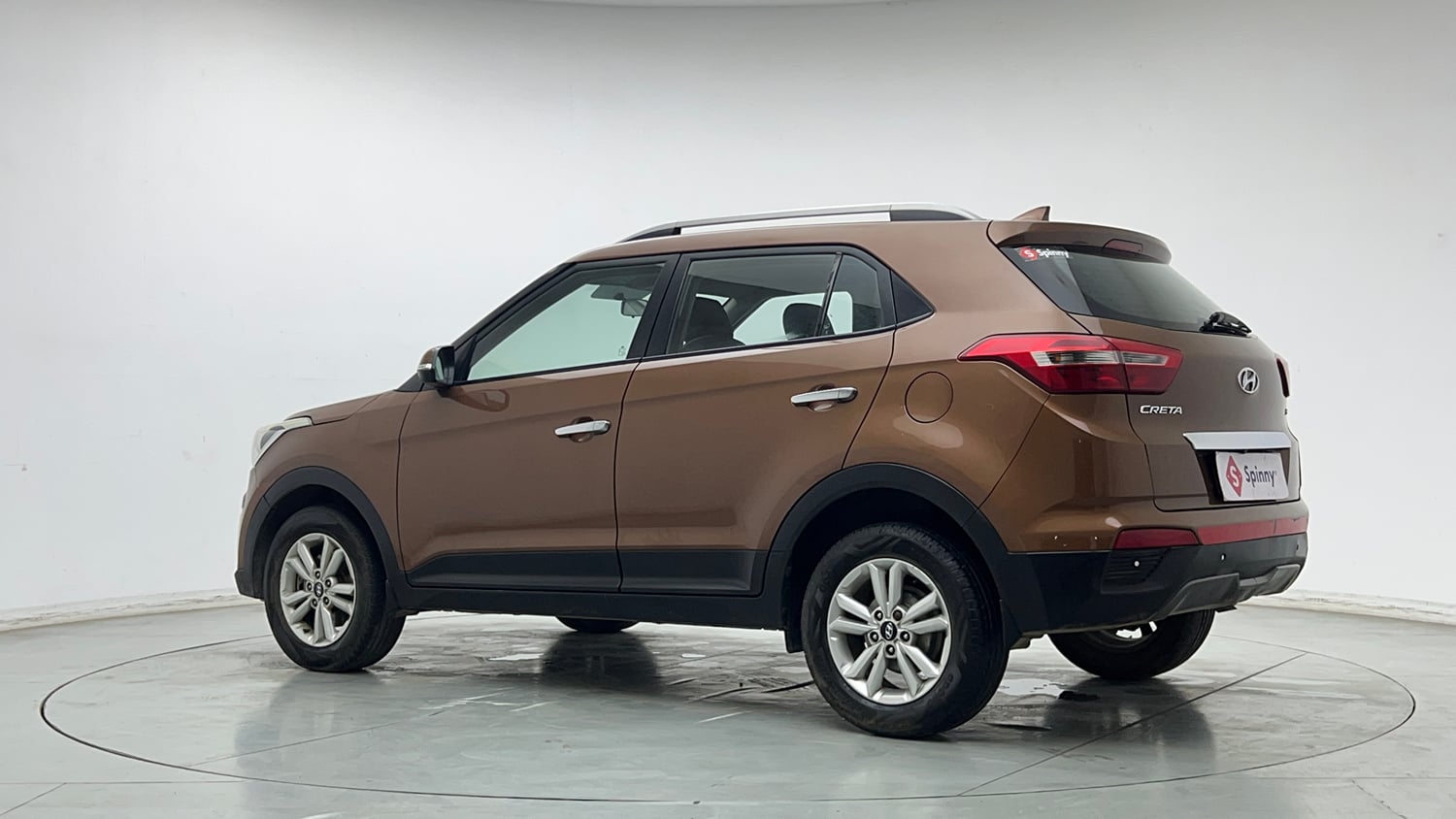 Used 2017 Hyundai Creta SX Plus 1.6  Petrol Petrol Manual exterior LEFT REAR CORNER VIEW